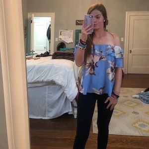 off shoulder top